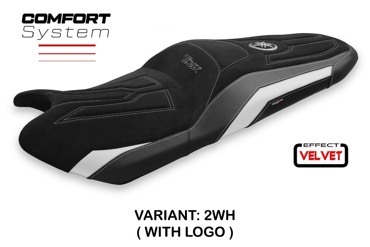 Yhteensopiva istuinpäällinen - Yamaha T-Max 2017-2021 - mod Scrutari 2 Velvet Comfort System