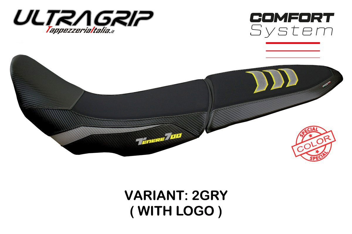 Yhteensopiva istuinpäällinen - Yamaha Tenere 700 2019-2025 - mod Gulfi Ultragrip Comfort System