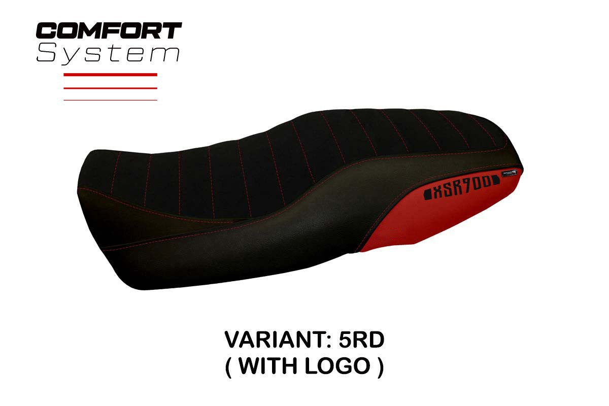 Yhteensopiva istuinpäällinen - Yamaha XSR 900 2016 - 2021 - mod Portorico 5 Comfort System