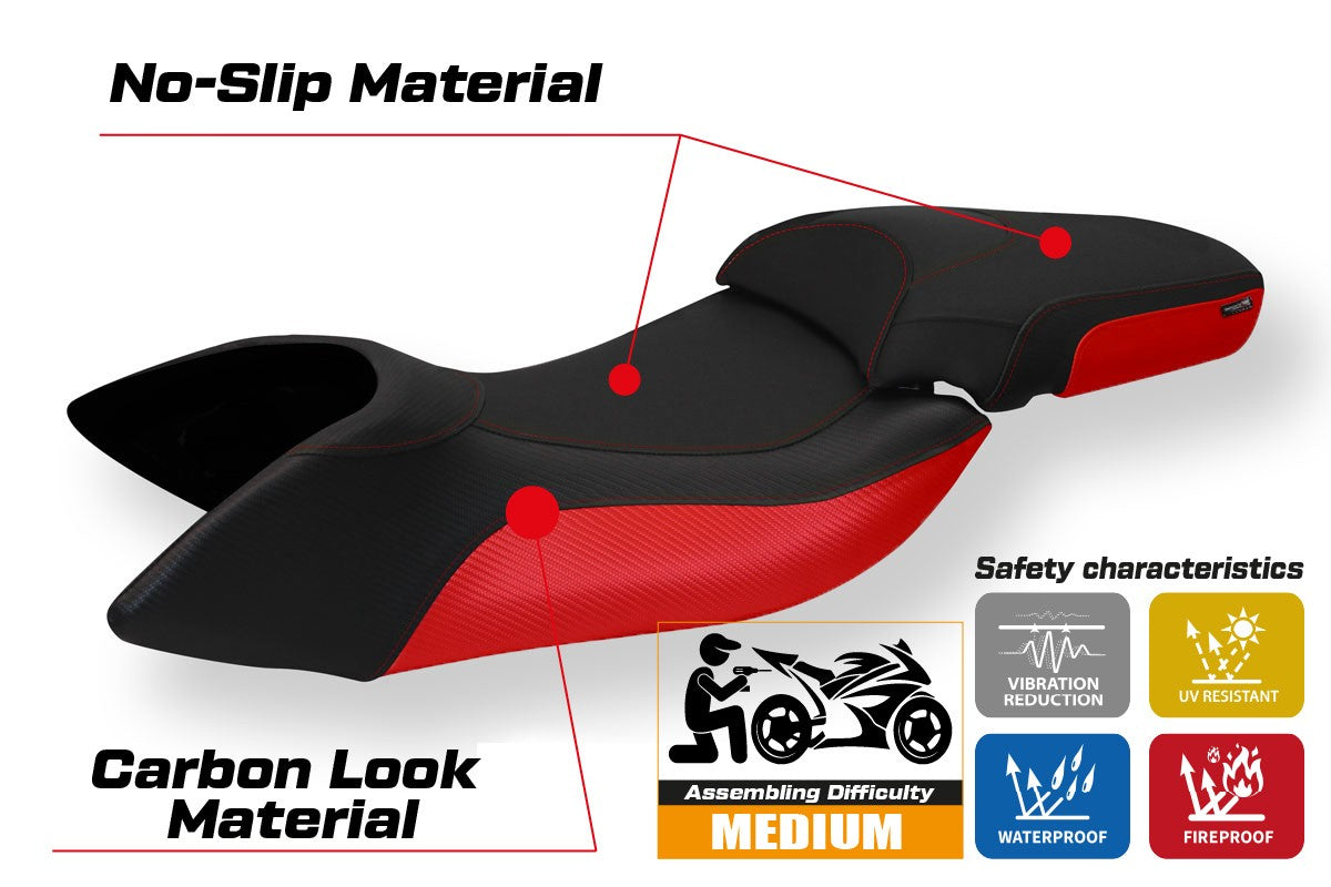 Yhteensopiva istuinpäällinen - Aprilia Mana 850 2007-2016 - Bali 1 -modifikaatio