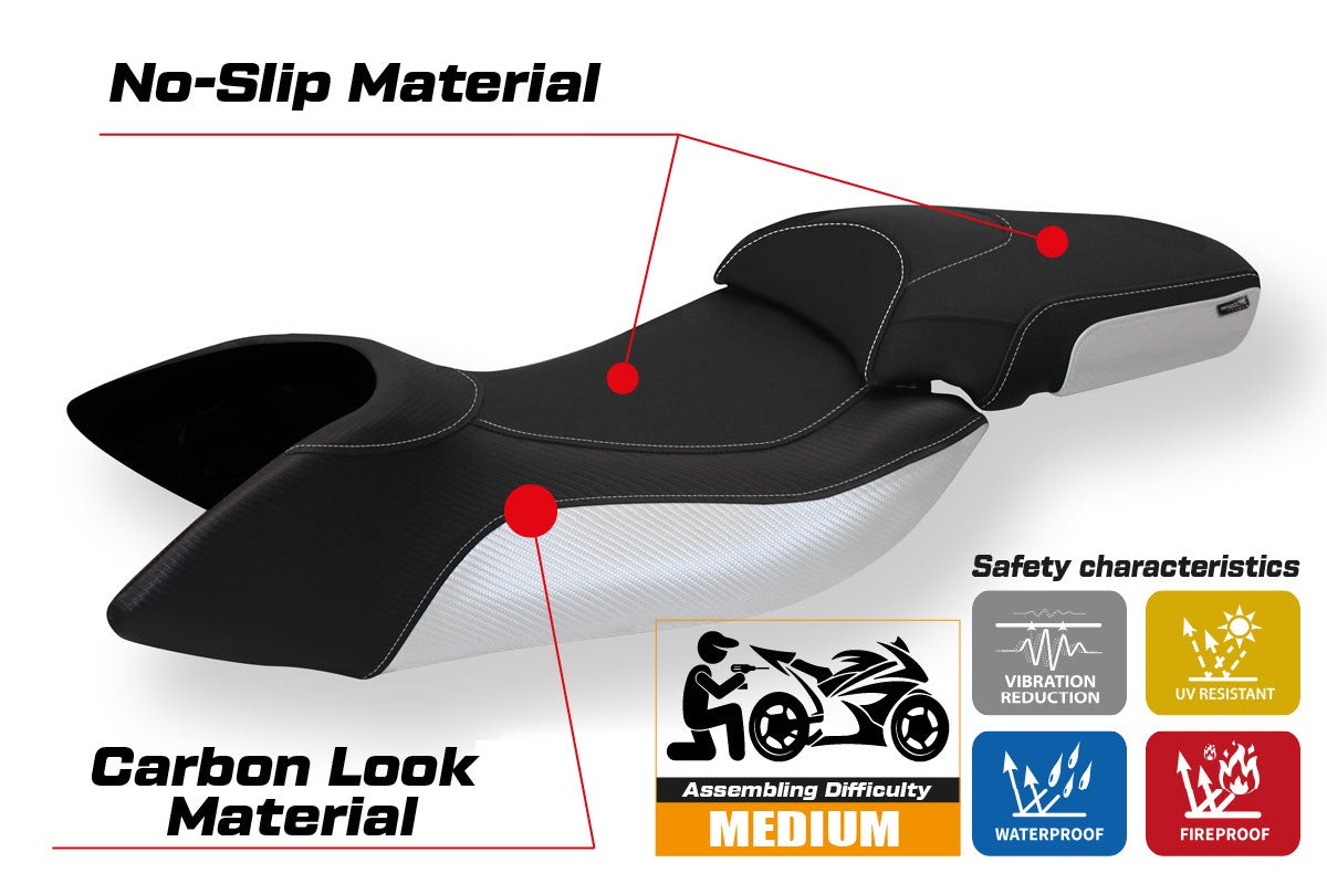 Yhteensopiva istuinpäällinen - Aprilia Mana 850 2007-2016 - Bali 1 -modifikaatio
