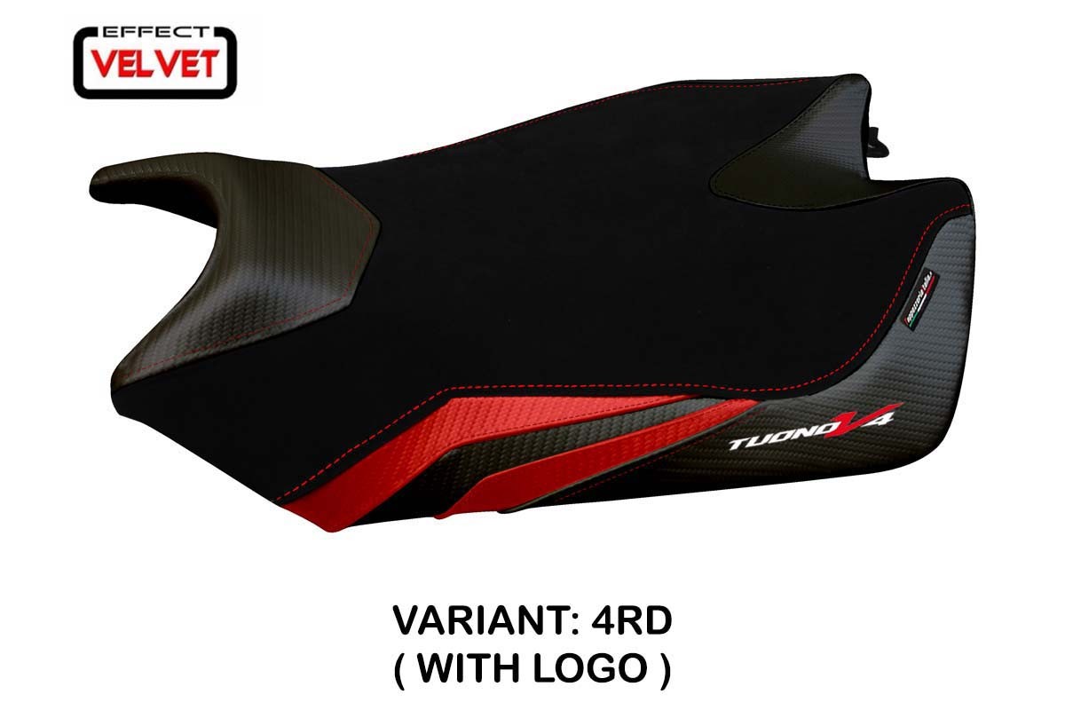 Istuinpäällinen yhteensopiva - Aprilia Tuono V4 2011-2020 - mod Coen Velvet