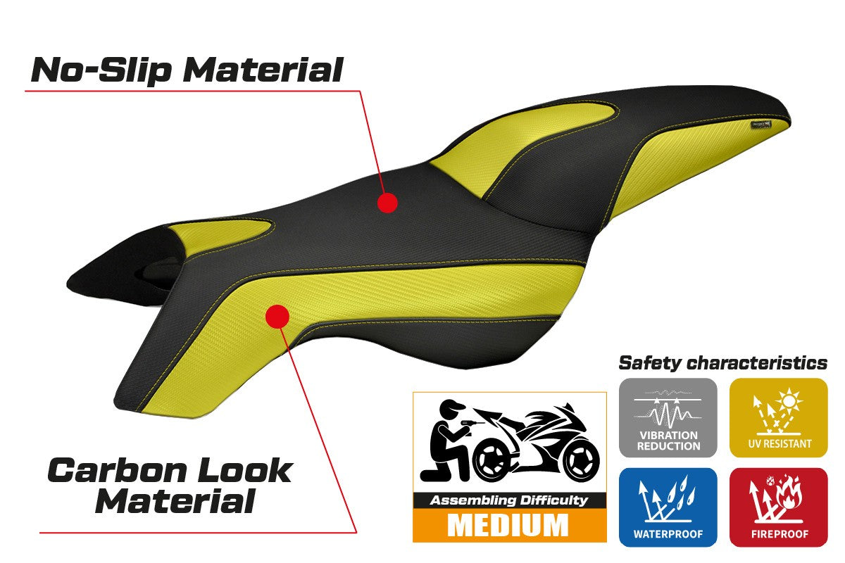 Yhteensopiva istuinpäällinen - BMW K 1200 R 2005-2008 - mod Boston
