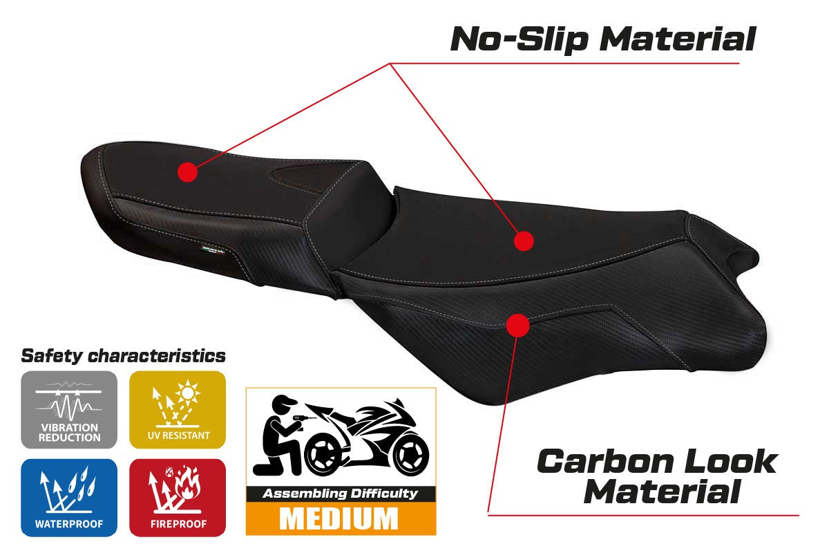 Yhteensopiva istuinpäällinen - BMW K 1300 GT 2009-2011 - mod Anapa 1 Comfort System