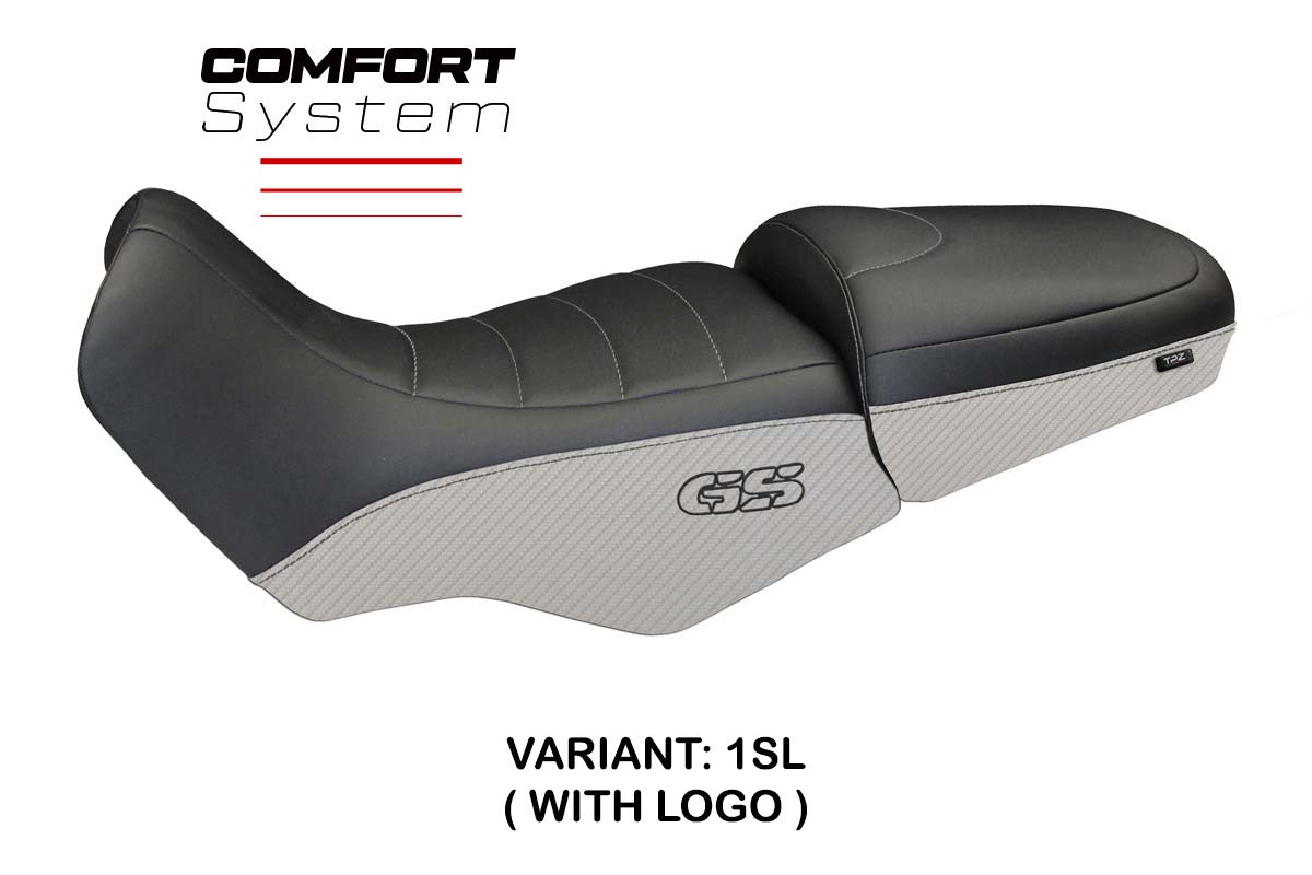 Yhteensopiva istuinpäällinen - BMW R 1100/1150 GS 1994-2003 - mod Firenze Carbon Color Comfort System