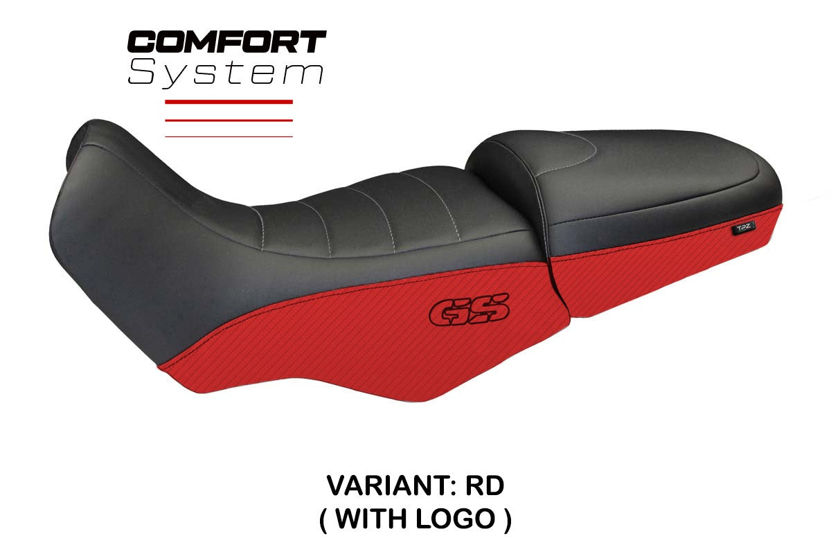 Yhteensopiva istuinpäällinen - BMW R 1100/1150 GS 1994-2003 - mod Firenze Carbon Color Comfort System