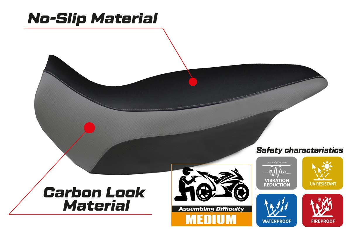 Yhteensopiva istuinpäällinen - BMW R 1150 GS ADVENTURE 2002-2006 - Giarre-modifikaatio