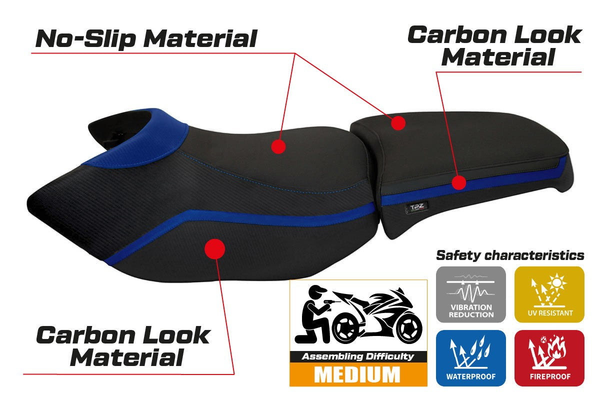 Yhteensopiva istuinpäällinen - BMW R 1200 GS Adventure 2006 - 2012 - mod Ionia 4