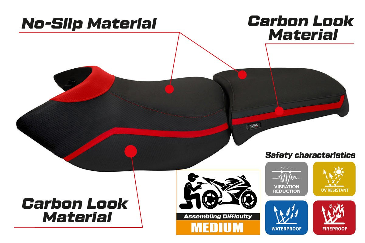 Yhteensopiva istuinpäällinen - BMW R 1200 GS Adventure 2006 - 2012 - mod Ionia 4