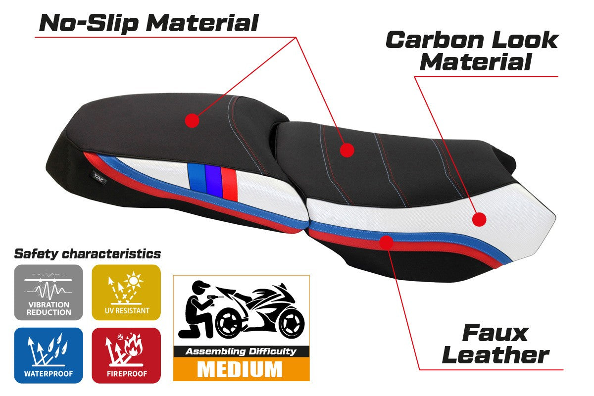 Yhteensopiva istuinpäällinen - BMW R 1200 GS Adventure 2013 - 2018 - mod Exclusive Anniversary