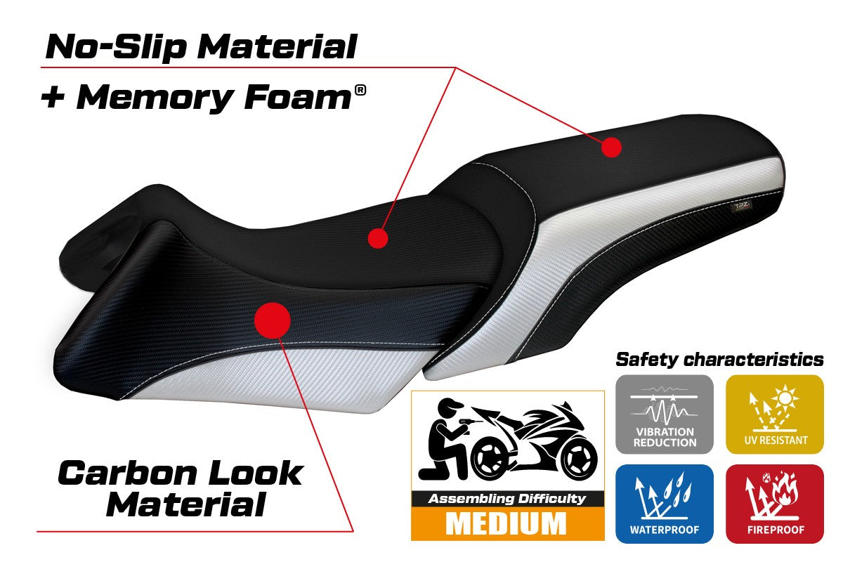 Yhteensopiva istuinpäällinen - BMW R 1200 RT 2006 - 2013 - mod Roberto