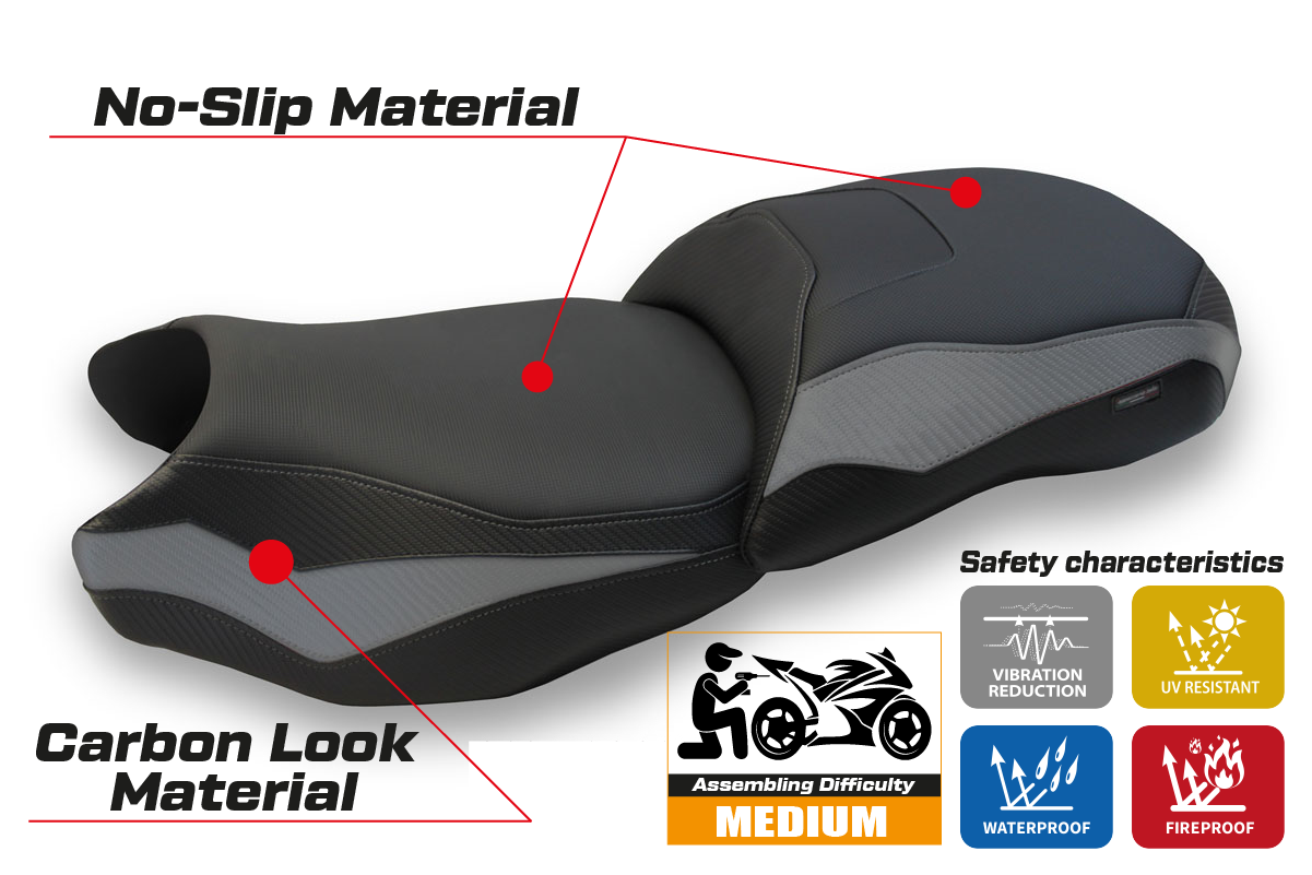 Yhteensopiva istuinpäällinen - BMW R 1250 GS 2019 - 2023 - mod Dobbiaco