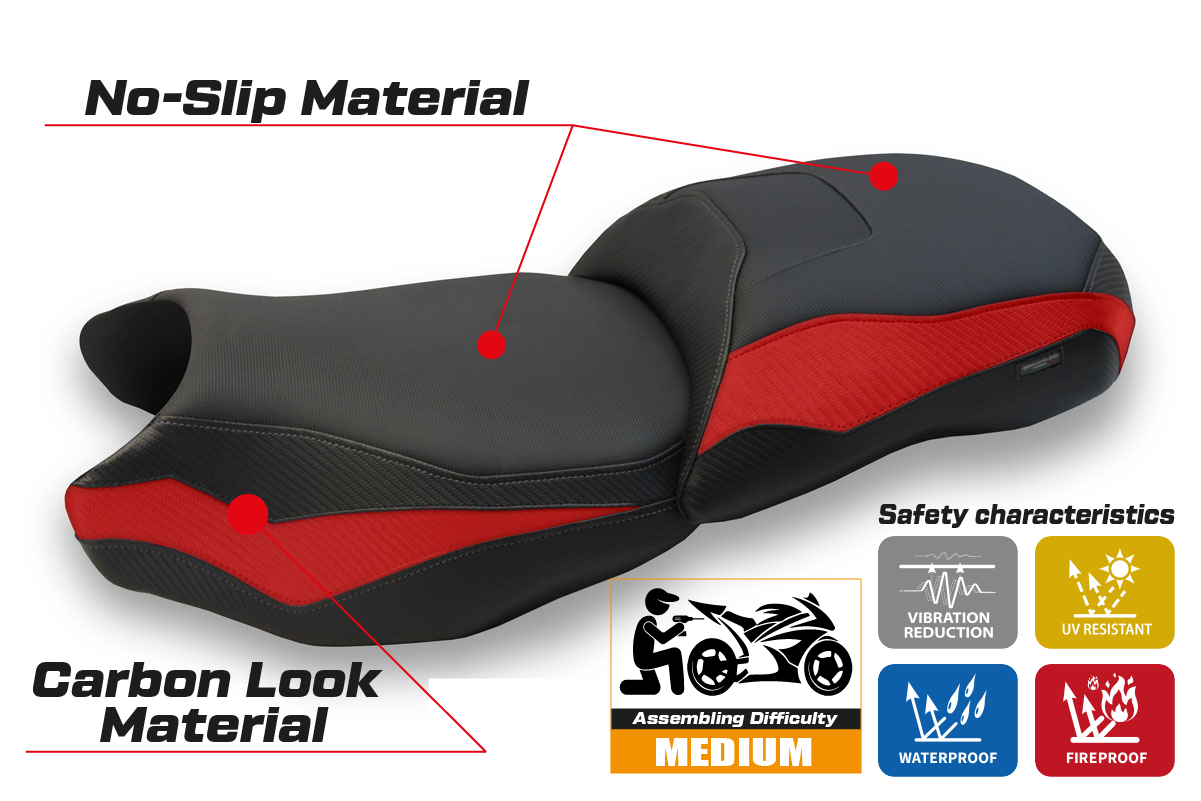 Yhteensopiva istuinpäällinen - BMW R 1250 GS 2019 - 2023 - mod Dobbiaco