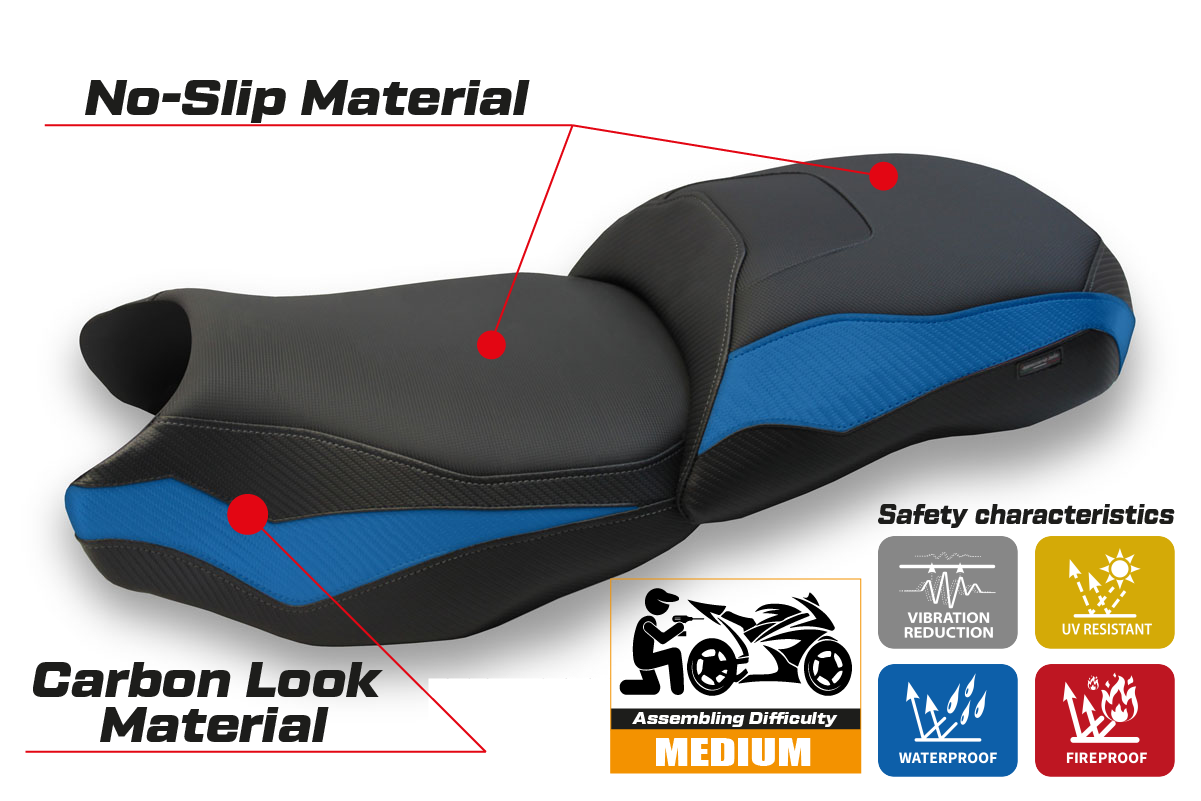 Yhteensopiva istuinpäällinen - BMW R 1250 GS 2019 - 2023 - mod Dobbiaco