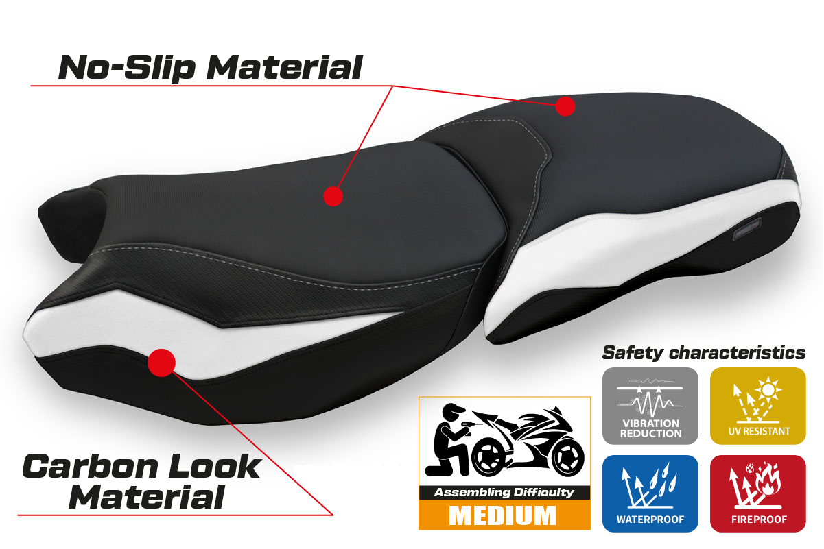 Yhteensopiva istuinpäällinen - BMW R 1250 GS Adventure 2019 - 2024 - mod Baceno 4