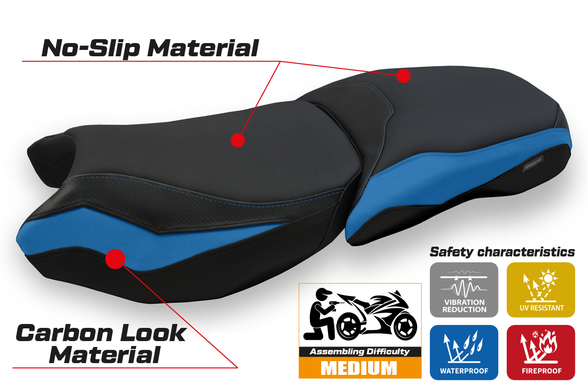 Yhteensopiva istuinpäällinen - BMW R 1250 GS Adventure 2019 - 2024 - mod Baceno 4