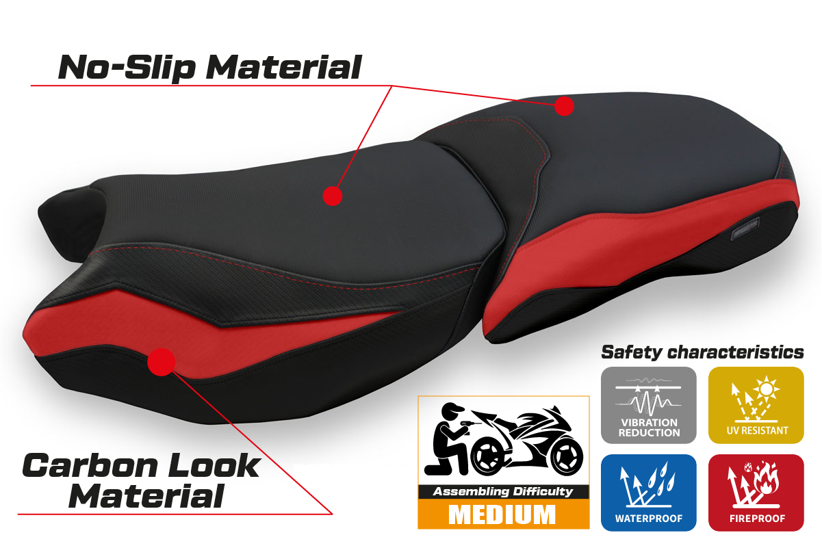Yhteensopiva istuinpäällinen - BMW R 1250 GS Adventure 2019 - 2024 - mod Baceno 4