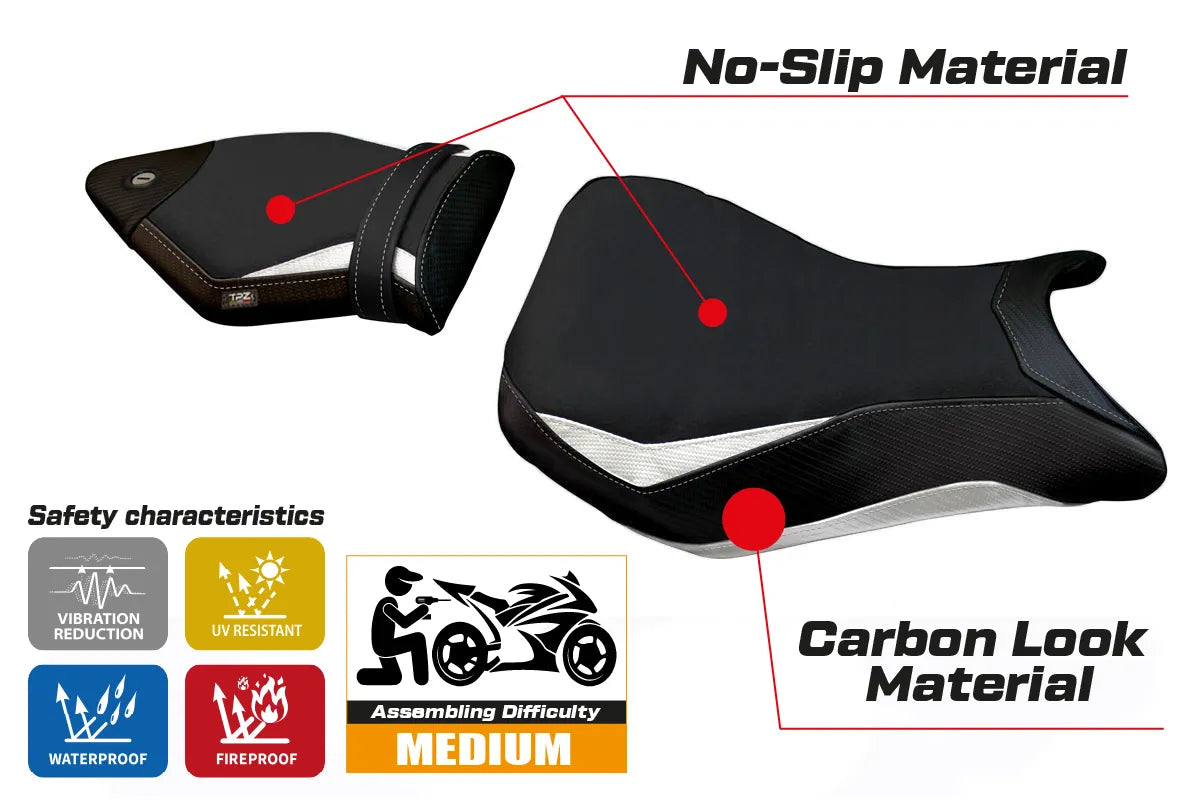 Yhteensopiva istuinpäällinen - BMW S 1000 R 2014-2020 - mod Irbit