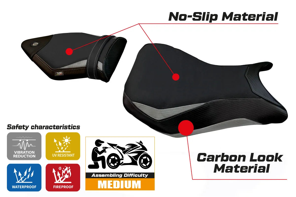 Yhteensopiva istuinpäällinen - BMW S 1000 R 2014-2020 - mod Irbit