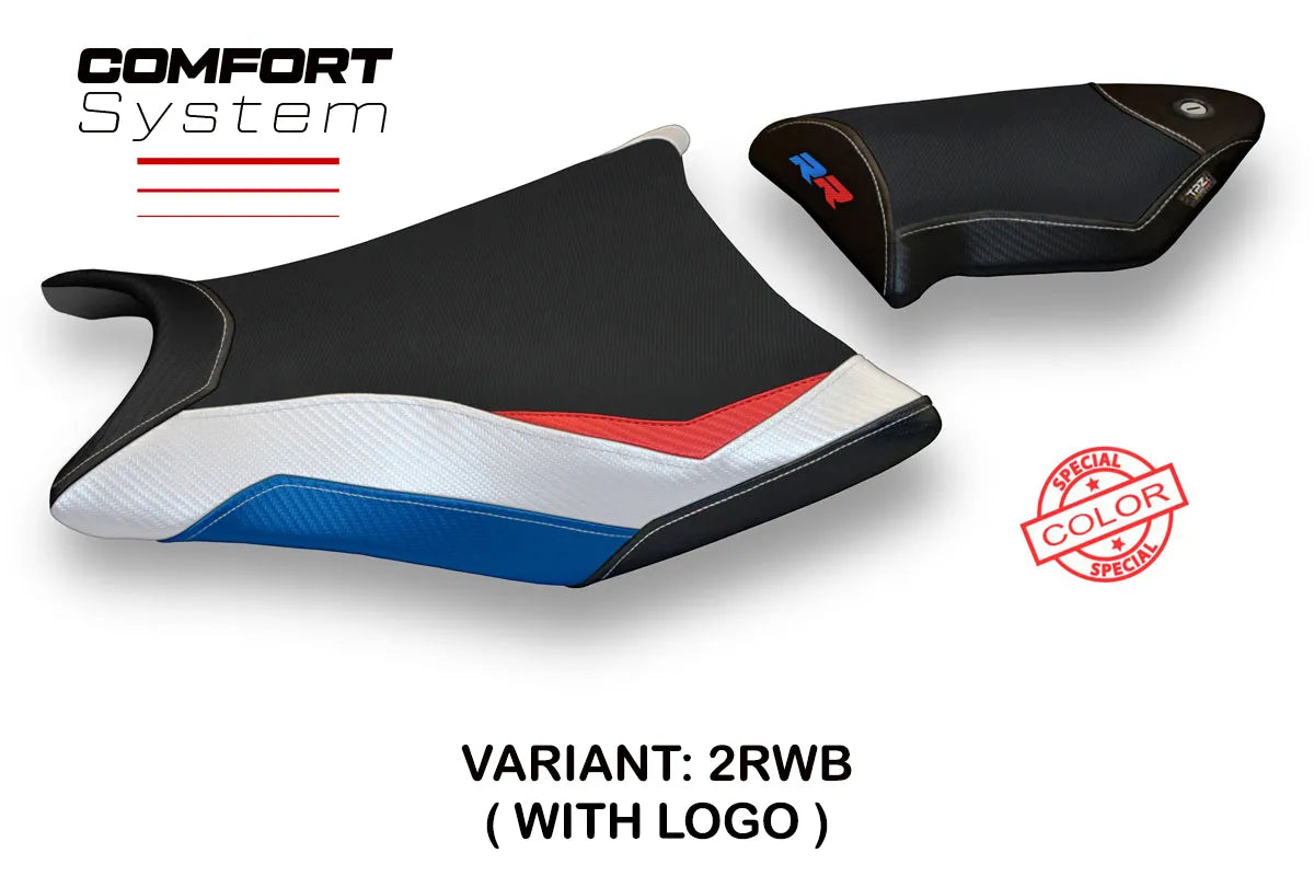 Yhteensopiva istuinpäällinen - BMW S 1000 RR 2009-2011 - mod Essen Special Color Comfort System