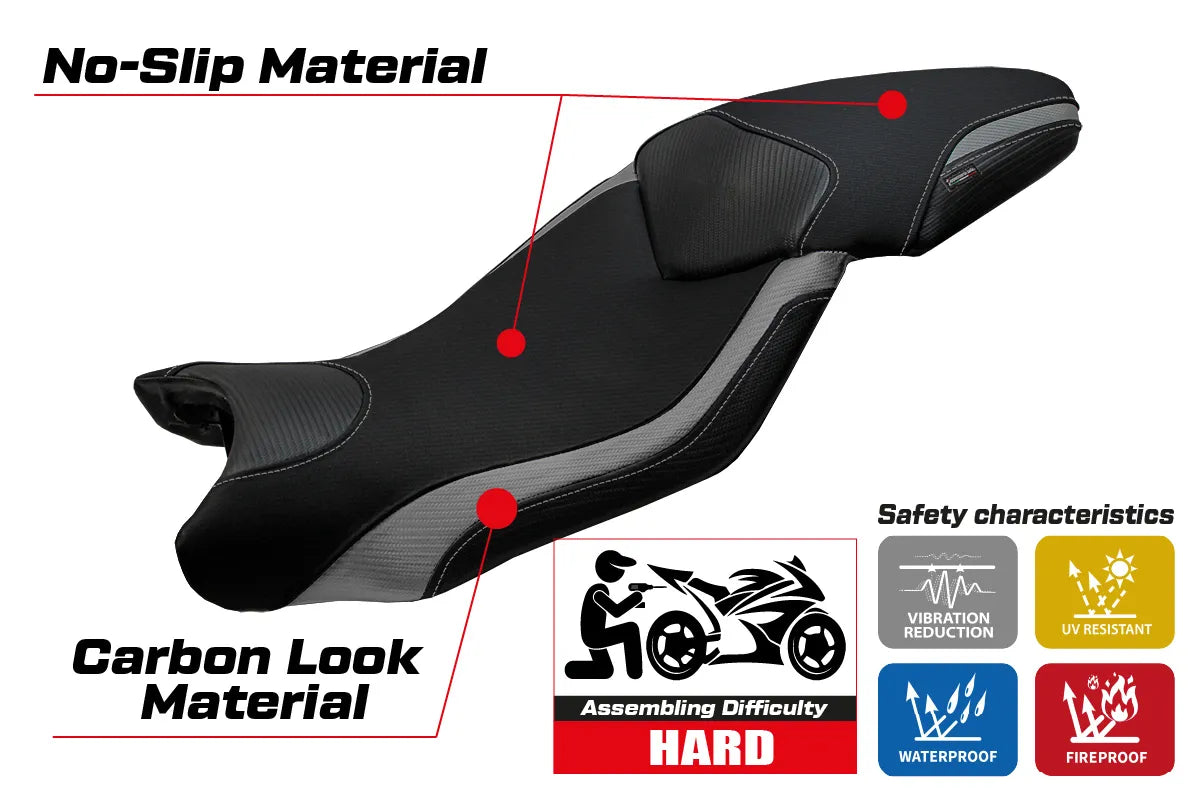 Yhteensopiva istuinpäällinen - BMW S 1000 XR 2015-2019 - mod Ardea