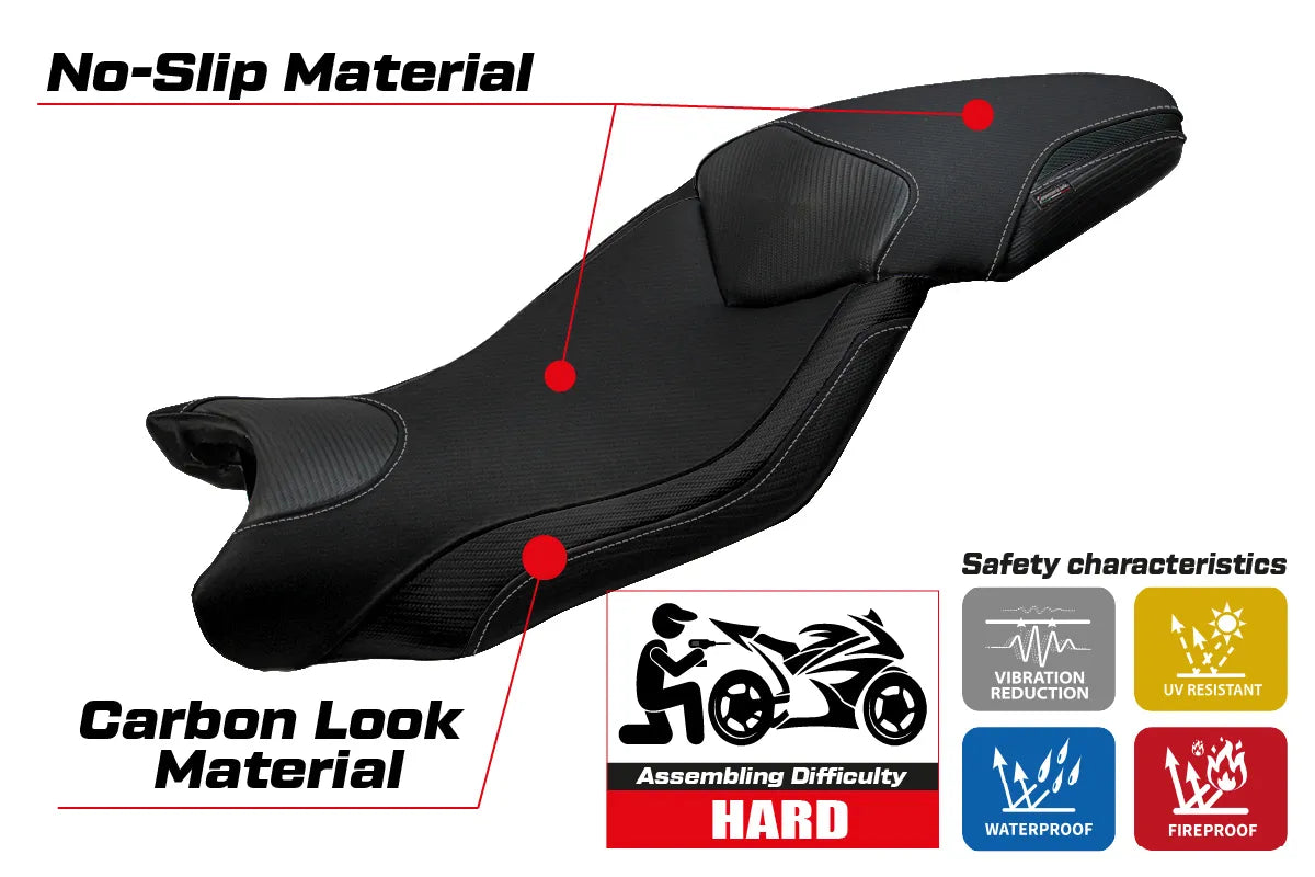 Yhteensopiva istuinpäällinen - BMW S 1000 XR 2015-2019 - mod Ardea