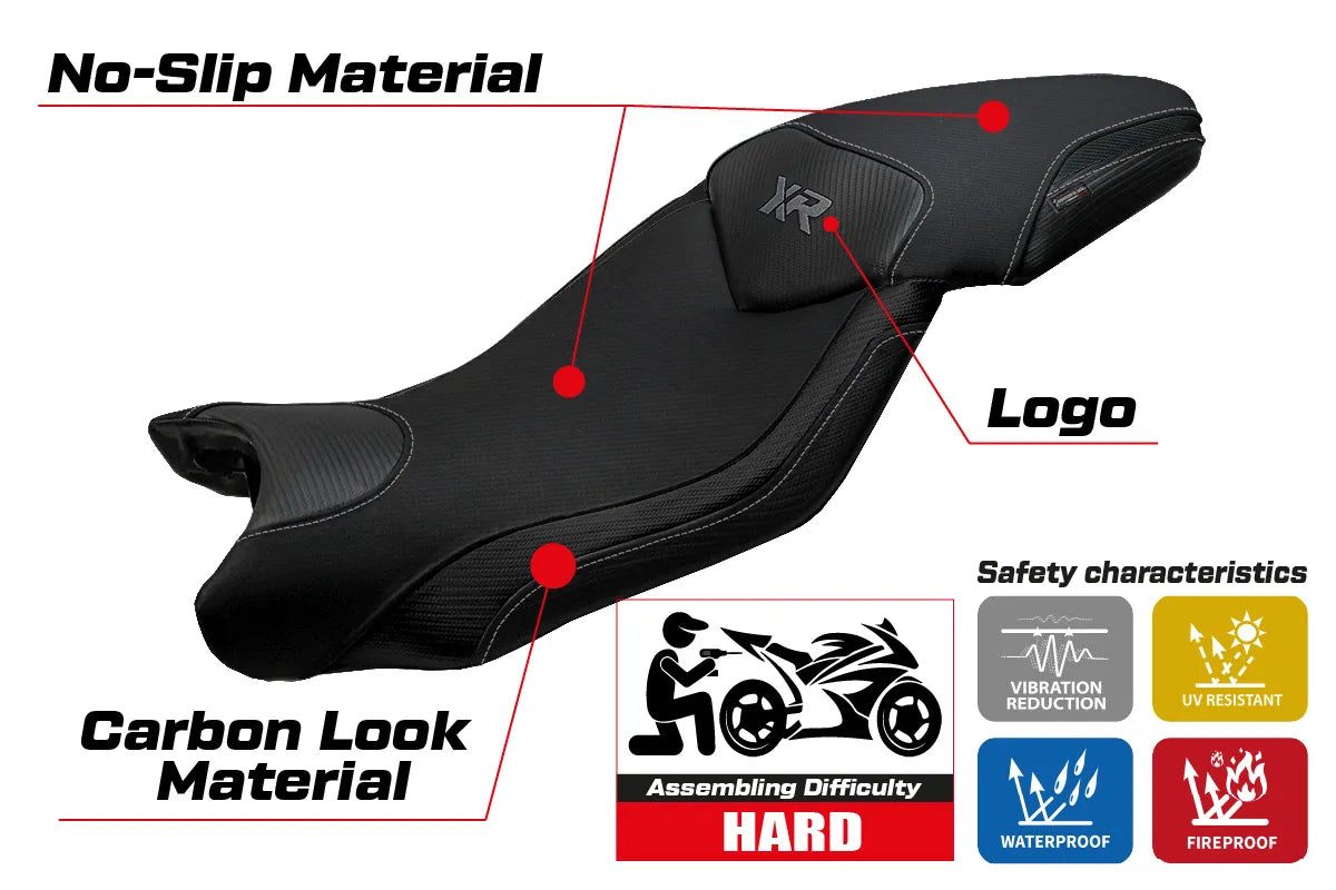 Yhteensopiva istuinpäällinen - BMW S 1000 XR 2015-2019 - mod Ardea