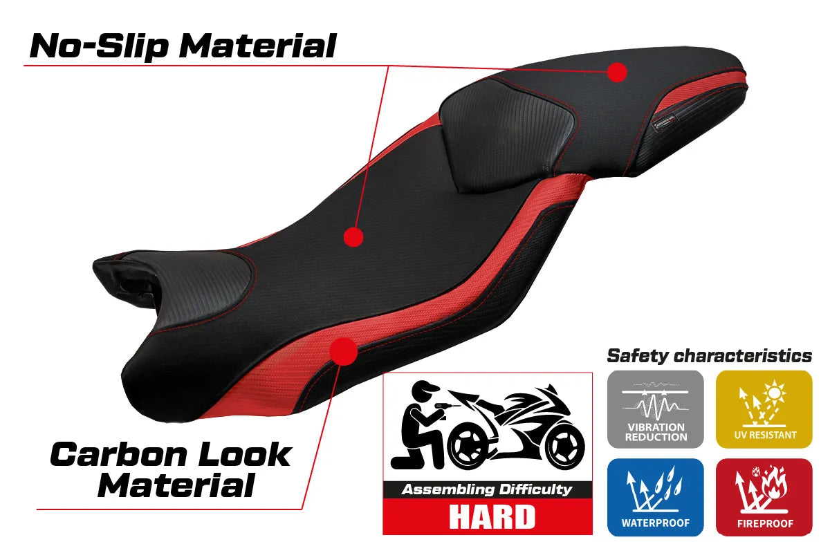Yhteensopiva istuinpäällinen - BMW S 1000 XR 2015-2019 - mod Ardea