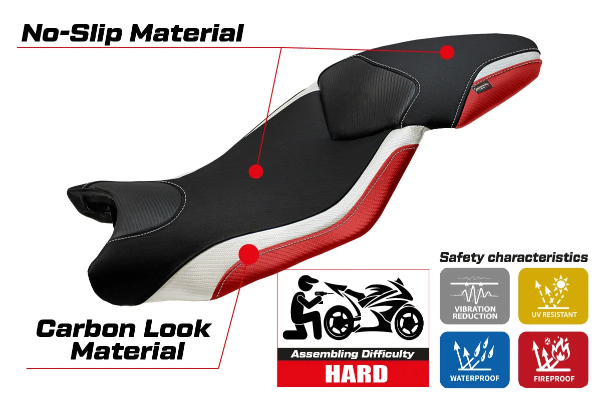 Yhteensopiva istuinpäällinen - BMW S 1000 XR 2015-2019 - mod Ardea Special Color