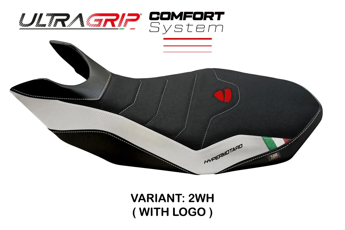 Yhteensopiva istuinpäällinen - Ducati Hypermotard 796 / 1100 / 1100 EVO 2007 - 2012 - mod Medea 2 Comfort System