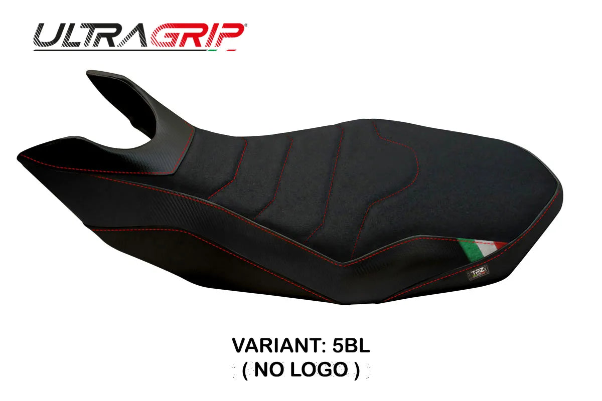 Yhteensopiva istuinpäällinen - Ducati Hypermotard 796 / 1100 / 1100 EVO 2007 - 2012 - mod Ribe 2 Ultragrip