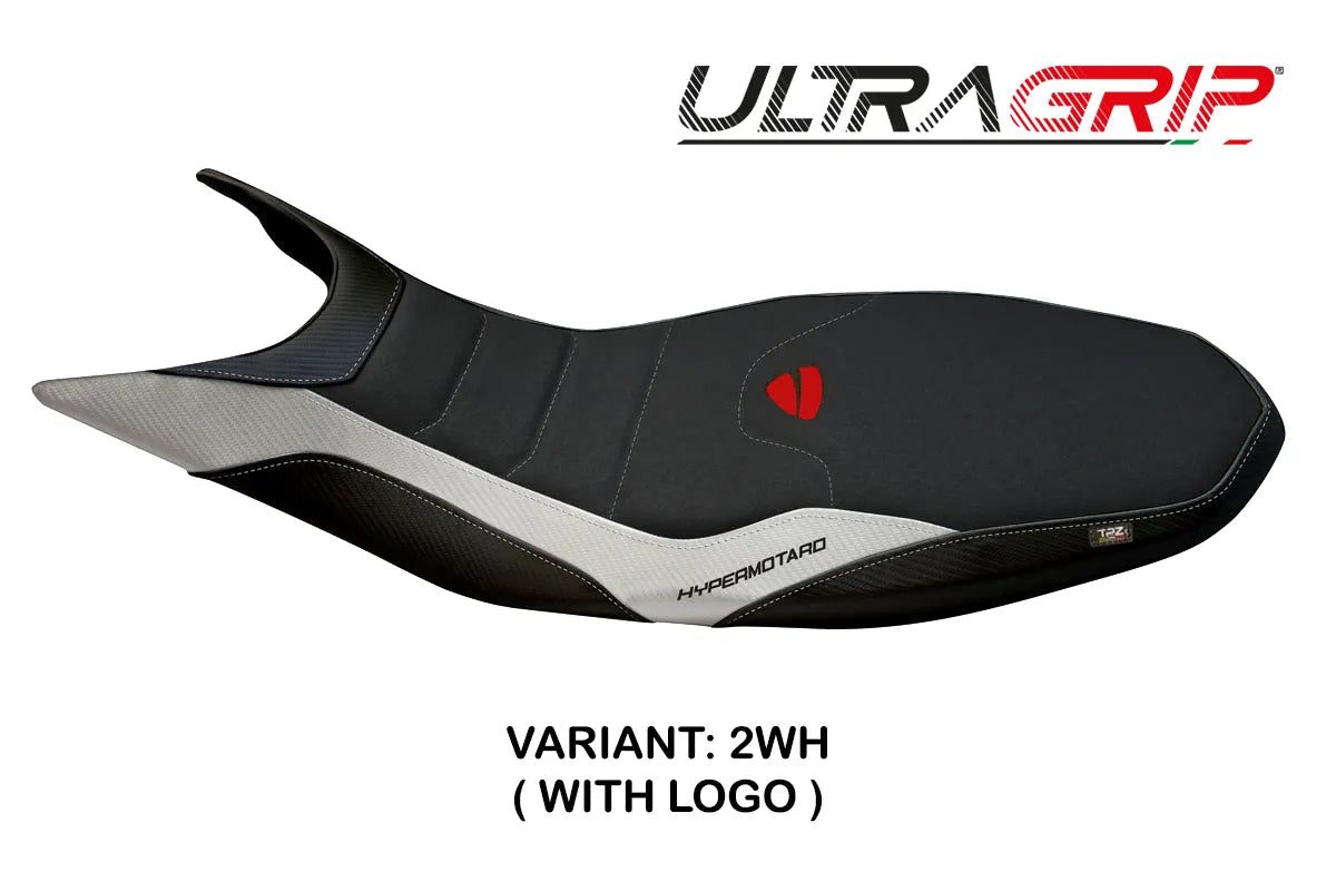 Yhteensopiva istuinpäällinen - Ducati Hypermotard 821 / 939 2013 - 2018 - mod Megara 1 Ultragrip
