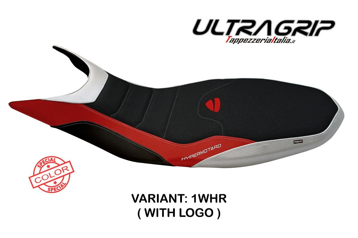 Yhteensopiva istuinpäällinen - Ducati Hypermotard 821 / 939 2013 - 2018 - mod Megara Special Color Ultragrip