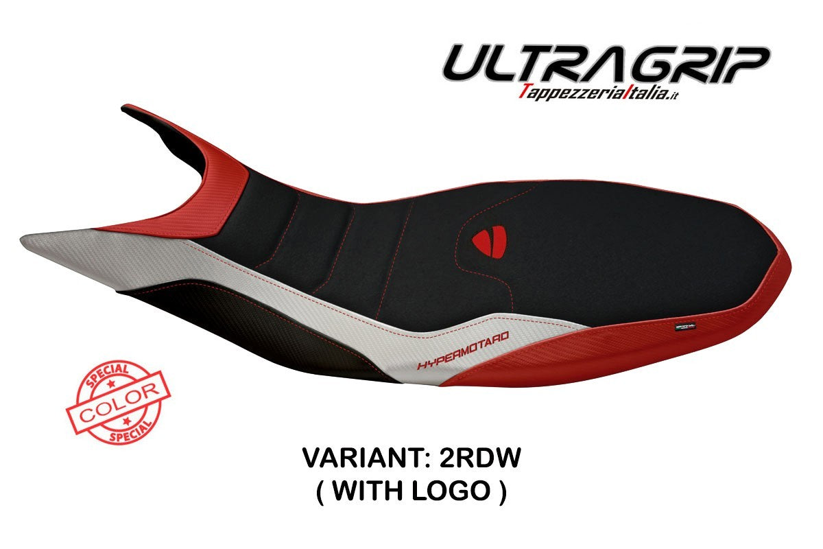 Yhteensopiva istuinpäällinen - Ducati Hypermotard 821 / 939 2013 - 2018 - mod Megara Special Color Ultragrip