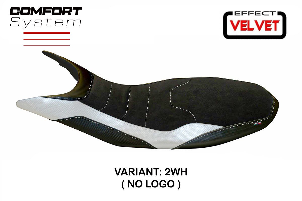 Yhteensopiva istuinpäällinen - Ducati Hypermotard 821 / 939 2013 - 2018 - mod Varna 1 Velvet Comfort System