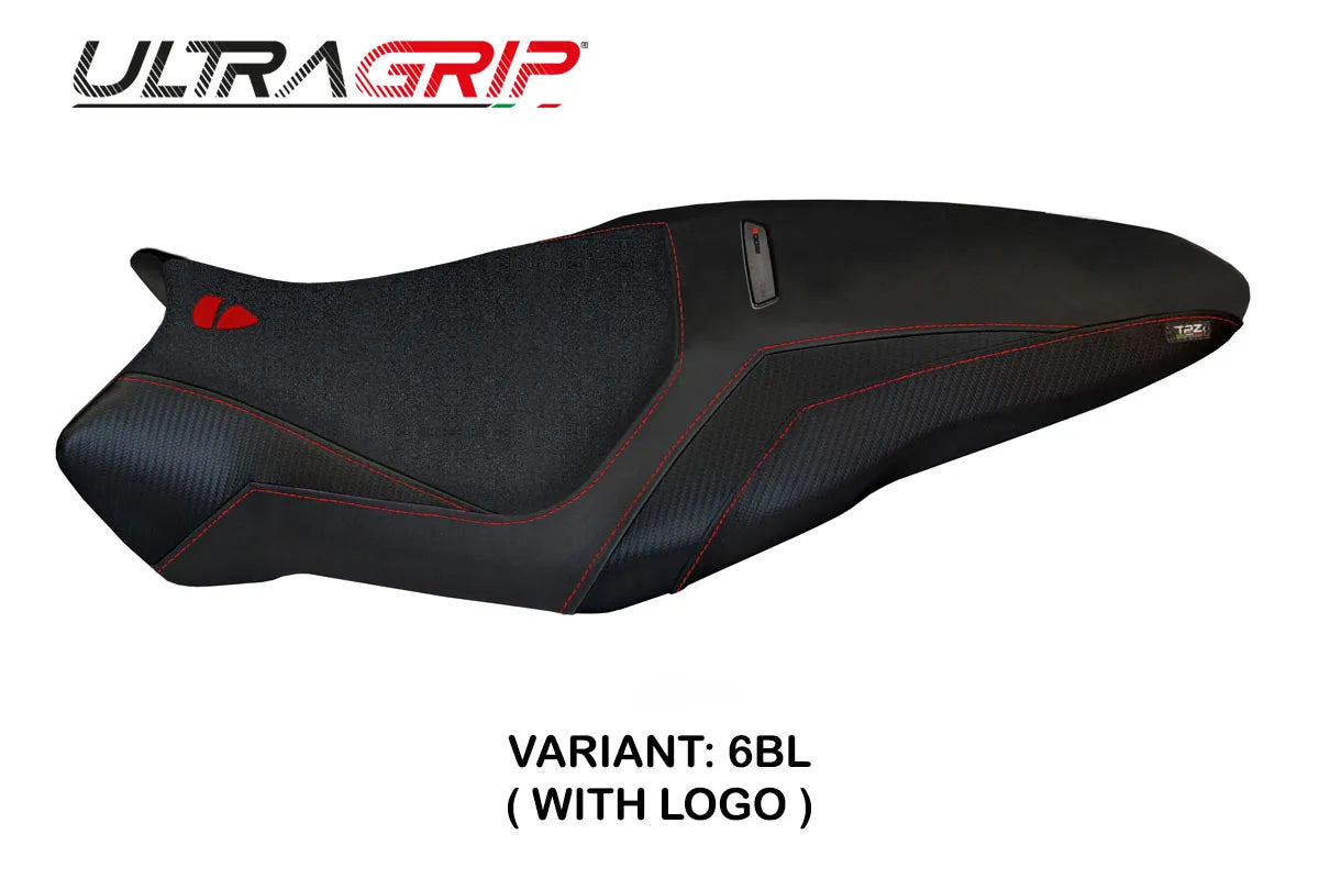 Yhteensopiva istuinpäällinen - Ducati Monster 1200 R 2016-2019 - mod Toledo 3 Ultragrip