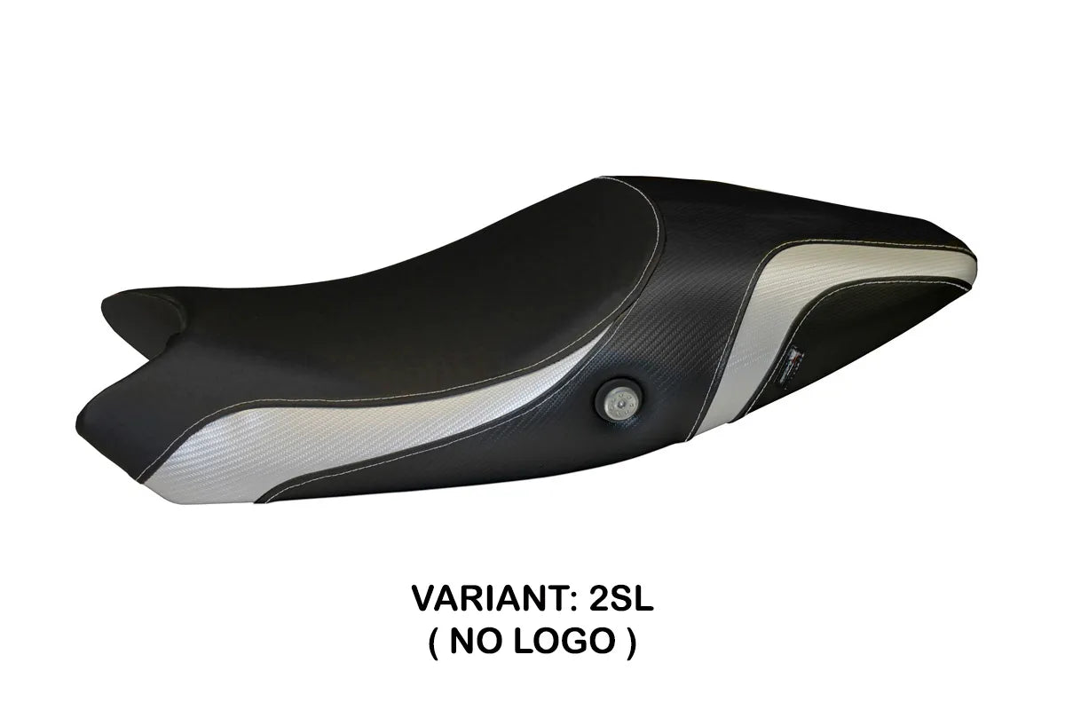 Yhteensopiva istuinpäällinen - Ducati Monster 696 / 796 2008 - 2014 - mod Logos Carbon Colat