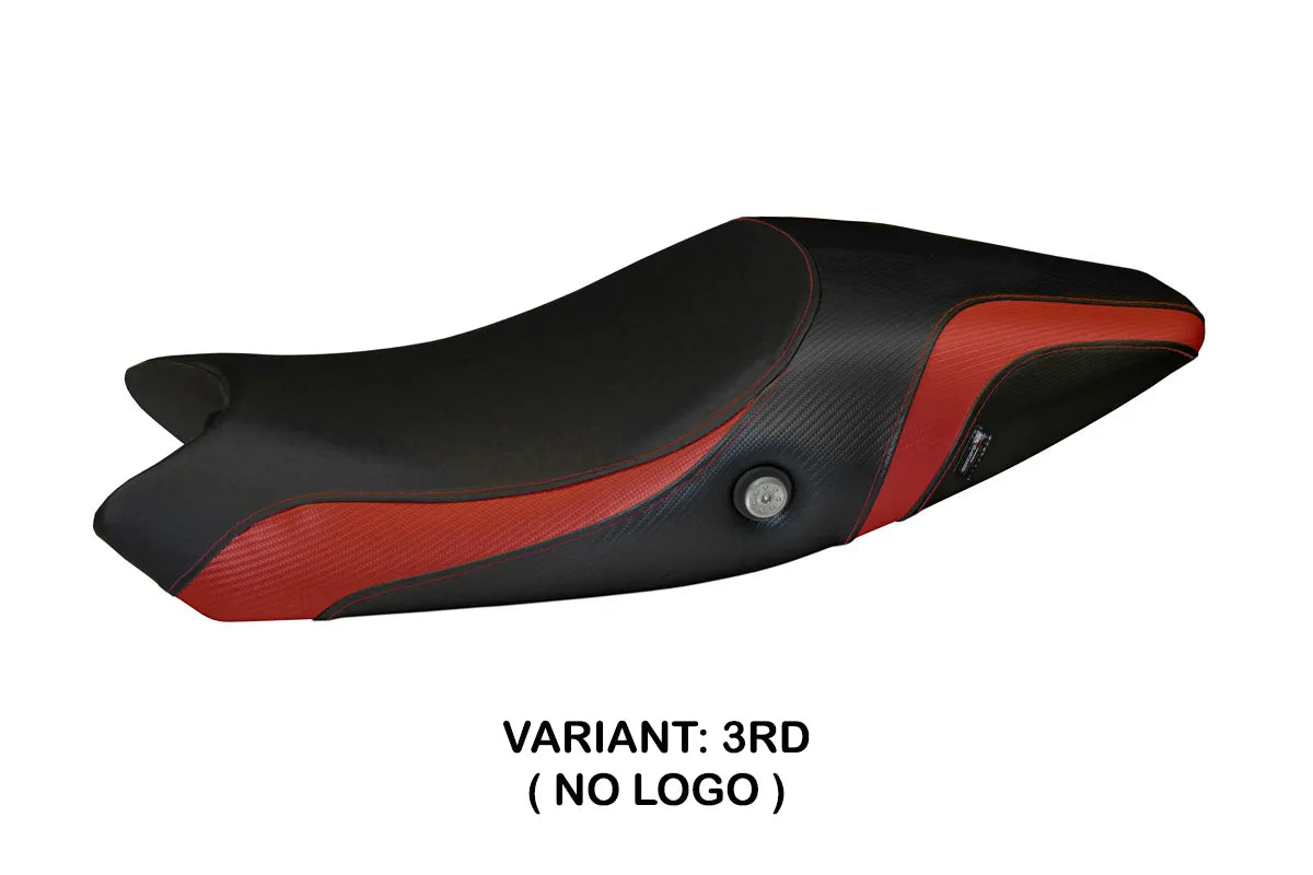 Yhteensopiva istuinpäällinen - Ducati Monster 696 / 796 2008 - 2014 - mod Logos Carbon Colat