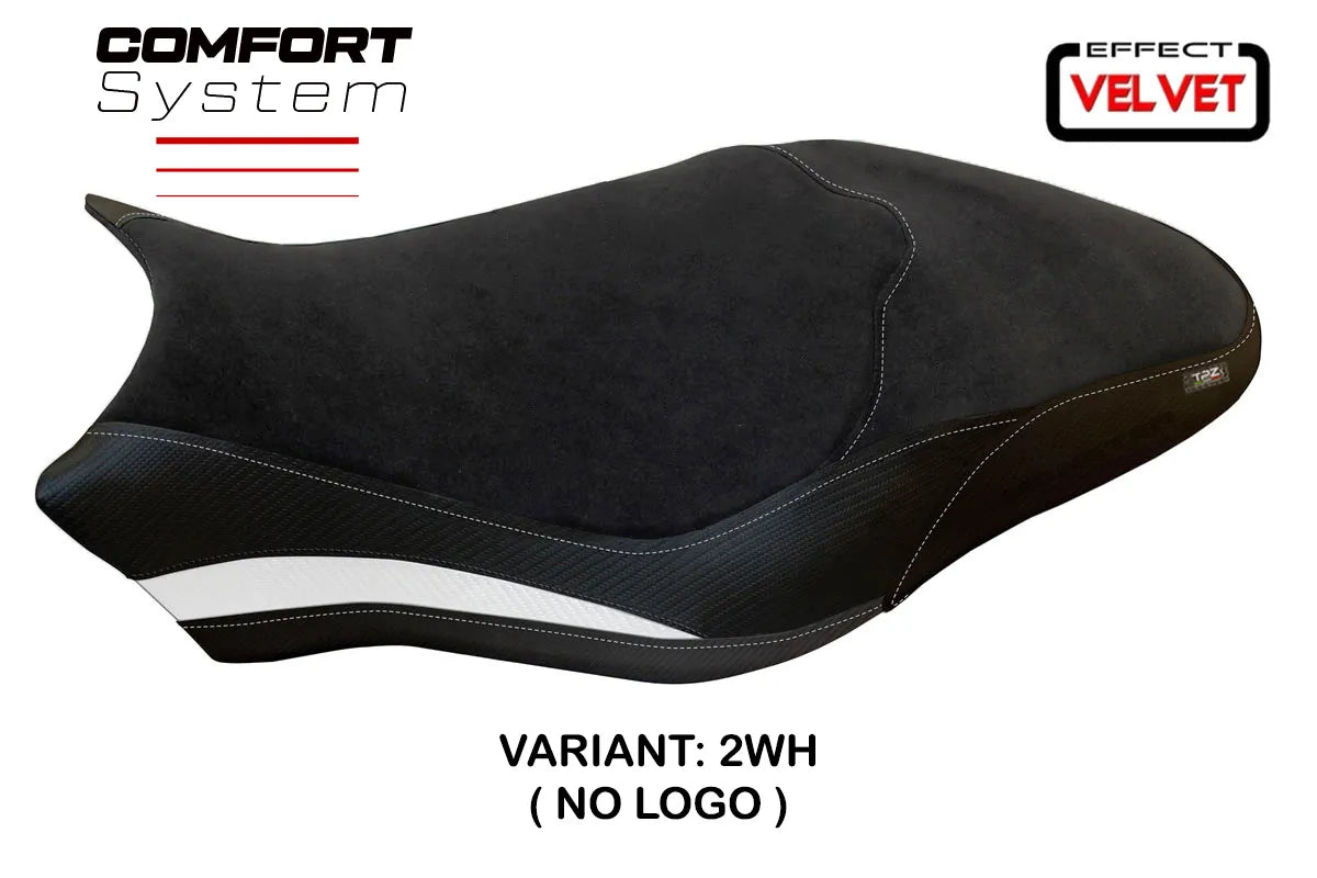 Yhteensopiva istuinpäällinen - Ducati Monster 797 2017-2020 - mod Ovada 2 Velvet Comfort System