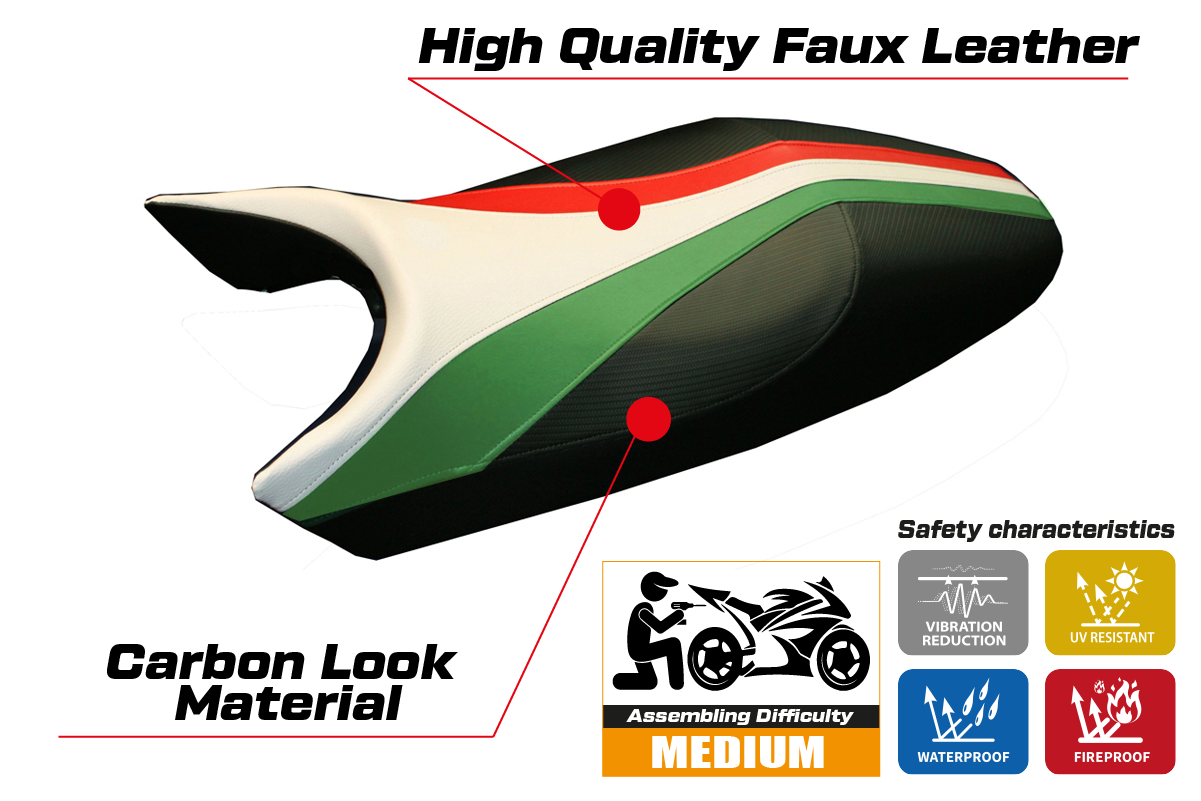 Istuinpäällinen yhteensopiva - Ducati Monster 1994 - 2007 - mod Freccia