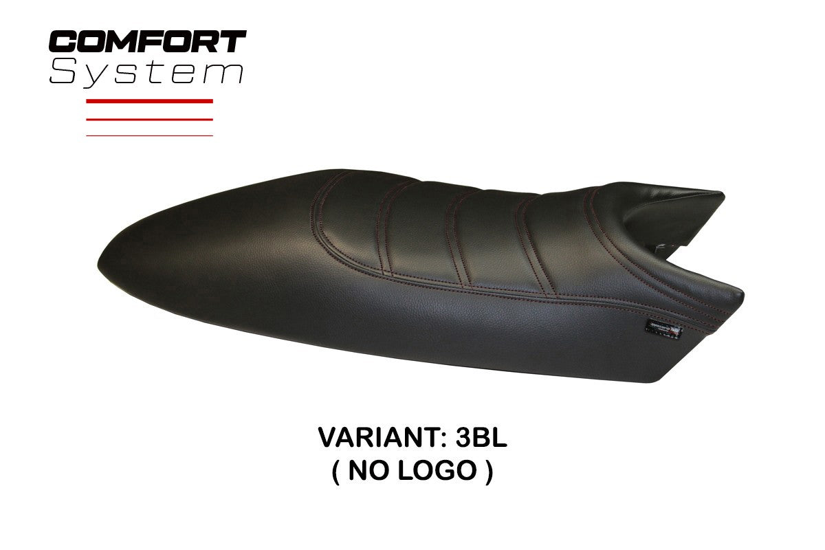 Yhteensopiva istuinpäällinen - Ducati Monster 1994-2007 - mod Total Black Comfort System