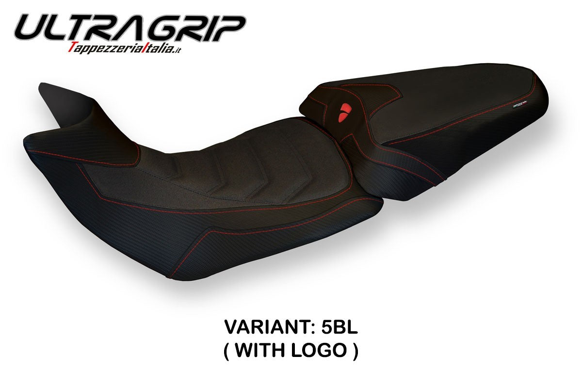 Yhteensopiva istuinpäällinen - Ducati Multistrada 1200 / 1260 2015 - 2020 - Bobbio 2 Ultragrip -modifikaatio