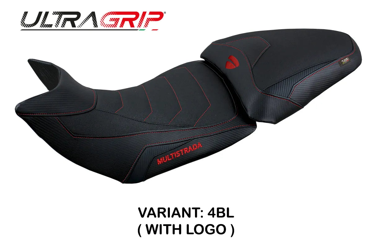 Yhteensopiva istuinpäällinen - Ducati Multistrada 1200 / 1260 2015 - 2020 - mod Jazan Ultragrip