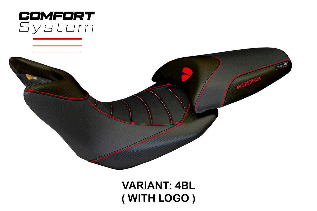 Yhteensopiva istuinpäällinen - Ducati Multistrada 1200 / 1260 2015 - 2020 - mod Noto Comfort System
