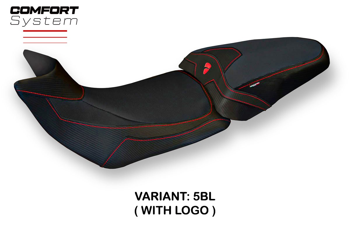 Yhteensopiva istuinpäällinen - Ducati Multistrada 1200 / 1260 2015 - 2020 - mod Patna 2 Comfort System
