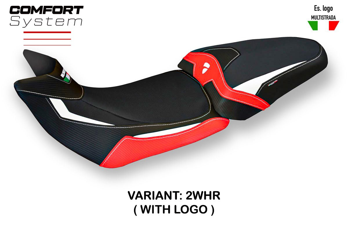 Yhteensopiva istuinpäällinen - Ducati Multistrada 1200 / 1260 2015 - 2020 - mod Patna Special Color Comfort System