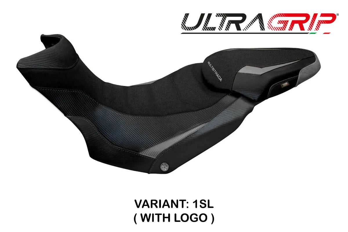 Istuinpäällinen yhteensopiva - Ducati Multistrada 1200 / 1260 Enduro 2016 - 2021 - mod Lux ??2 Ultragrip