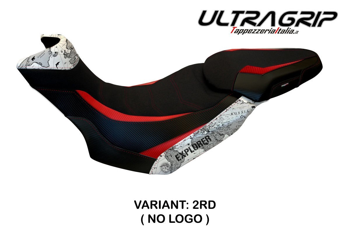 Yhteensopiva istuinpäällinen - Ducati Multistrada 1200 / 1260 Enduro 2016 - 2021 - mod Lux ??Mps Ultragrip