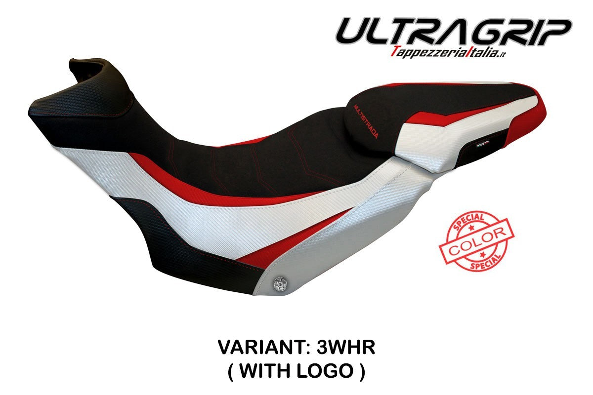 Yhteensopiva istuinpäällinen - Ducati Multistrada 1200 / 1260 Enduro 2016 - 2021 - mod Lux ??Special Color Ultragrip