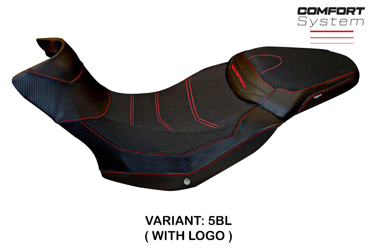 Yhteensopiva istuinpäällinen - Ducati Multistrada 1200 / 1260 Enduro 2016-2021 - mod Sona 1 Comfort System